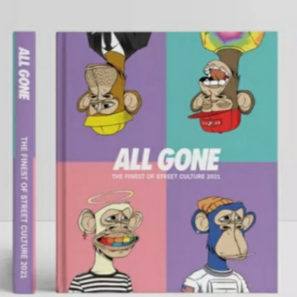 All Gone 2021 x Bored Ape Yacht Club BAYC Limited Edition - Picture 11 of 12